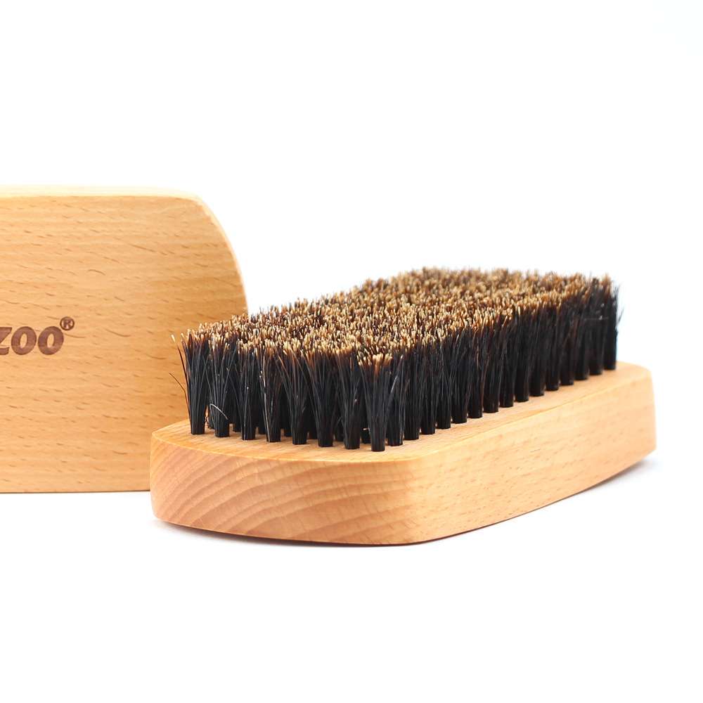 Men's Shaving Brush Hair Grooming Tool Neck Beard Brush Bristle Beard Brush Wholesale